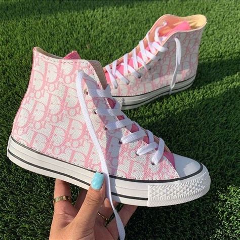 dior tennis shoes women|Dior converse high top women.